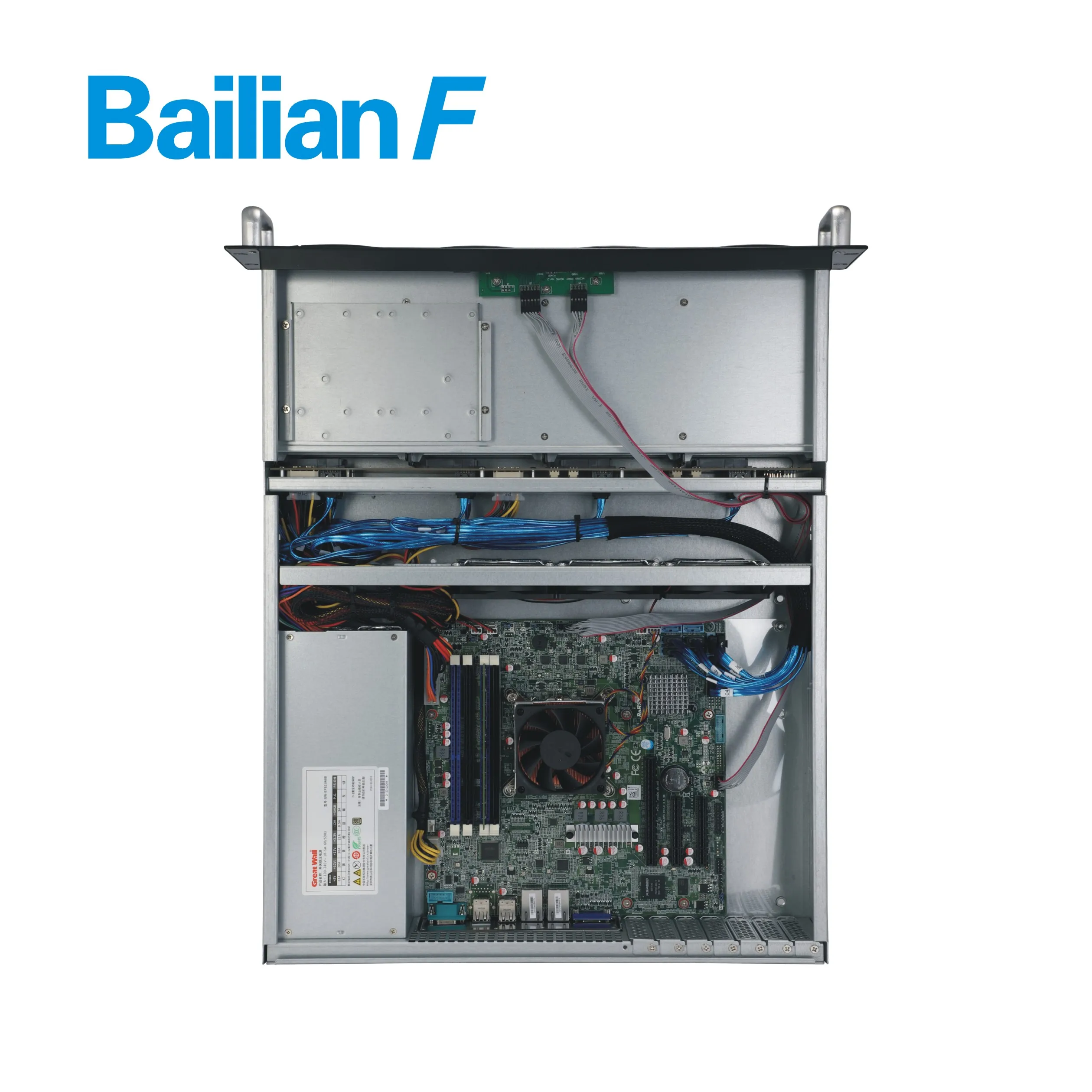 Cheap high performance Xeon e5 2450 8Core 2.1GHz 8G DDR3 2u 8bays Hot-Swap server 128G optional SSD storage server