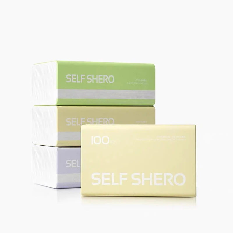 Small Quantity Wholesale Facial Tissue Paper Strong Absorbent Bamboo Tissue Paper