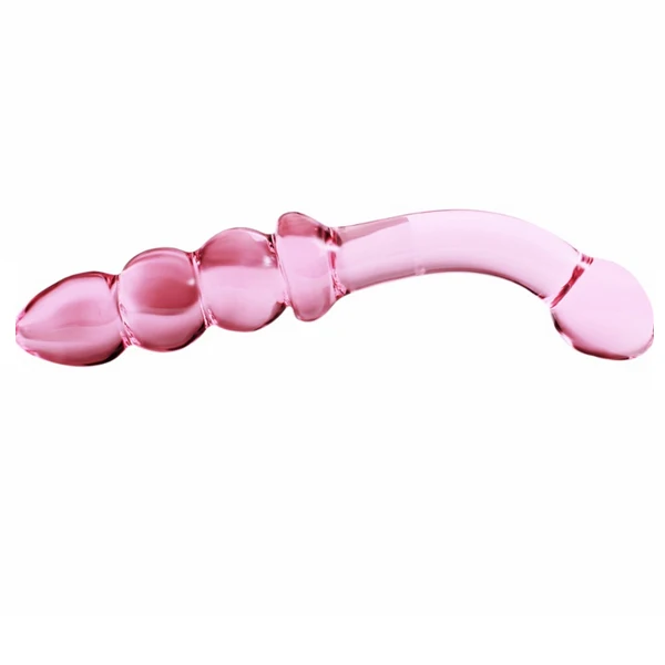 
Crystal women g spot massager sex toy glass dildo for vagina and anal plug 