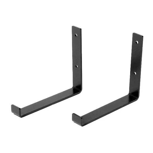 High Quality Powder Coating Steel L Shaped Wall Mounting Bracket Manufacturer