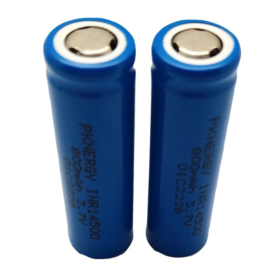 pknergy cylindrical 3.7V  800mAh rechargeable battery icr14500 for sonicare elite