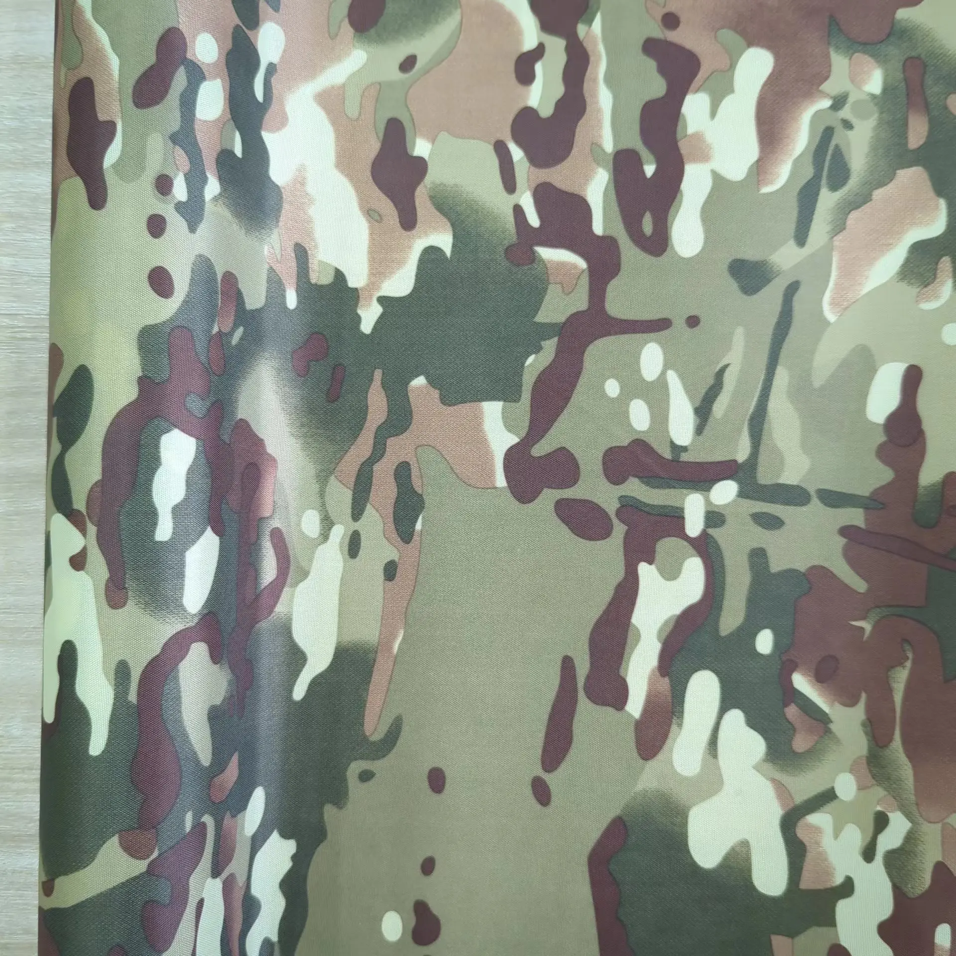 Горячая распродажа 150D Китай Оксфорд ткань камуфляж тент с полиуретановым покрытием водонепроницаемый