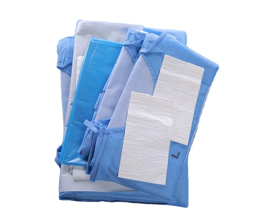 
High Quality Disposable Surgery Pack Sterile Tur Drape Urological Pack For Hospital 