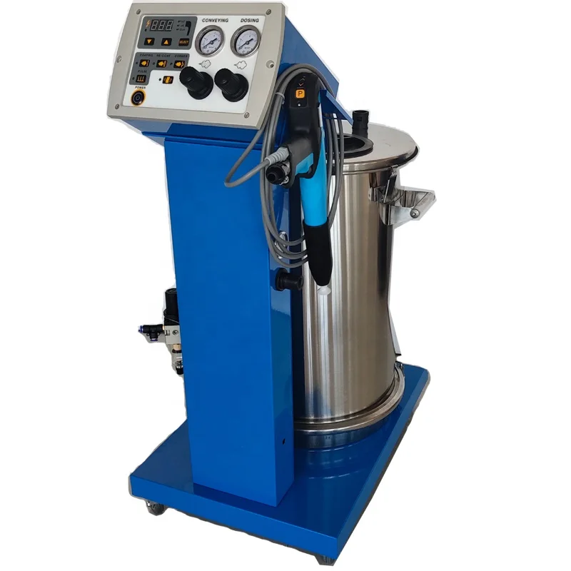 WX-K1 Newest Digital Displayed Electrostatic Painting Machine Powder Coating machine