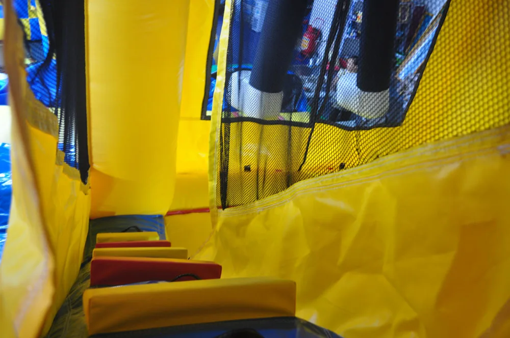 Smiling face inflatable  bouncy castle for sale inflatable bouncer slide