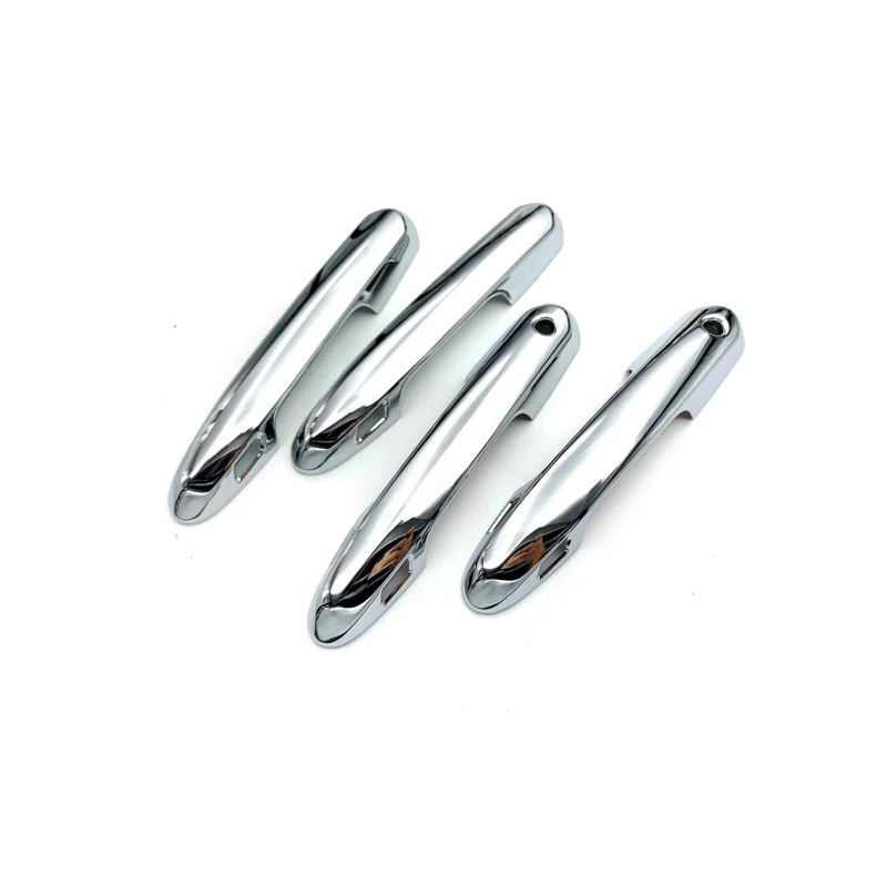 Car Auto Accessories ABS Chrome Side Door Handle Cover Trim For Toyota RAV4 2019 2020