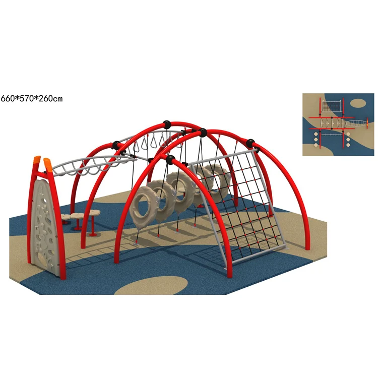 FACTORY DIRECTLY! Safe active outdoor net playground kids climbing children cargo acceptable custom
