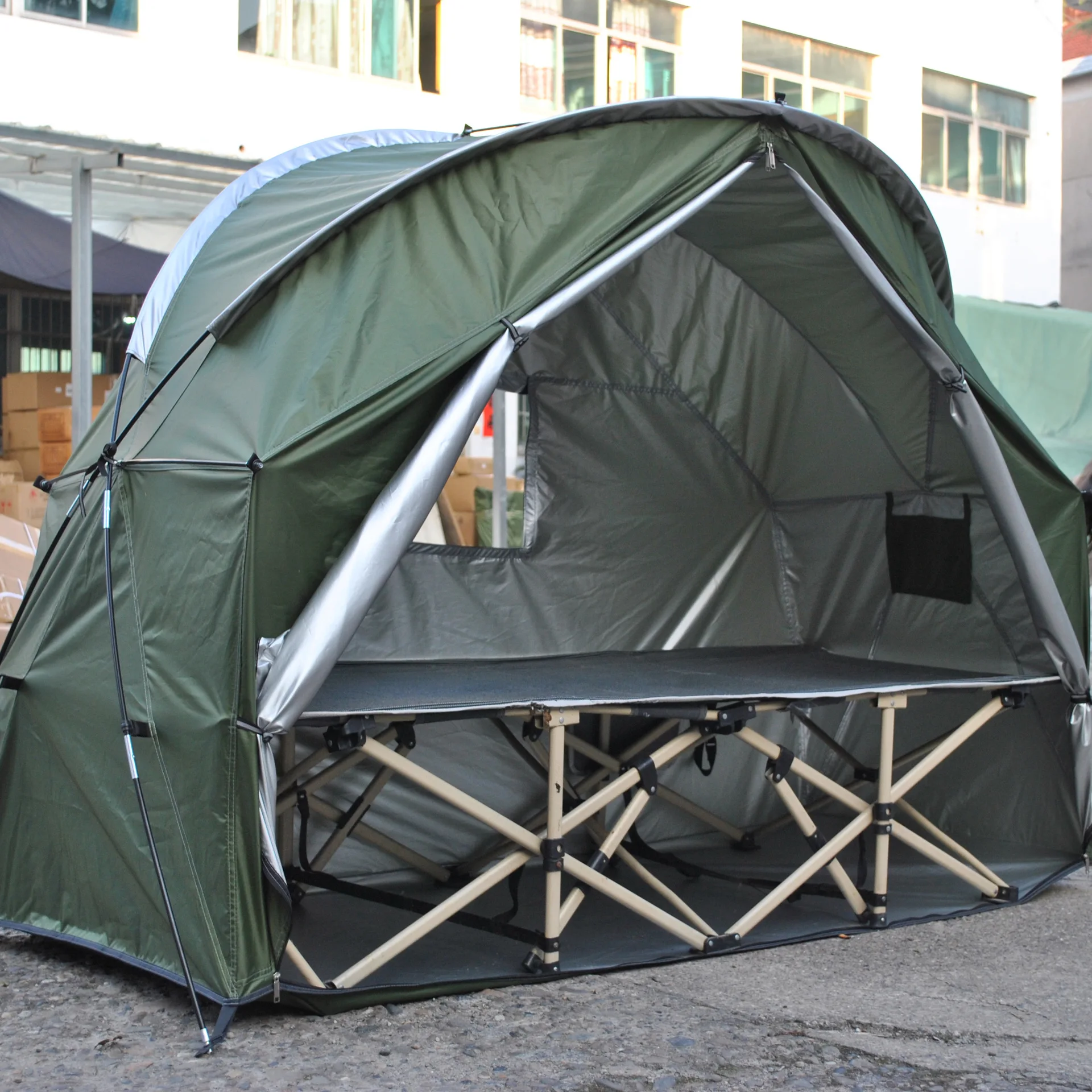 Waterproof Camping Tent 4 Season Backpacking Tent Single Person Bivy Tent for Camping Hiking Backpacking Hunting Outdoor