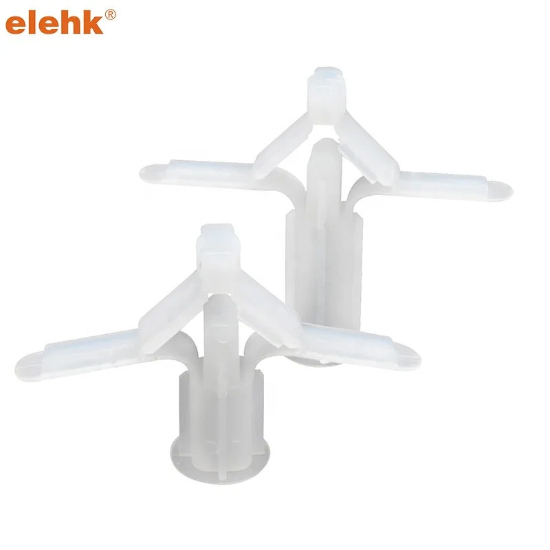 Plastic Butterfly anchor Heavy Duty Toggle hollow Wall Anchor Dry Ceiling Gypsum Board Winged Anchor