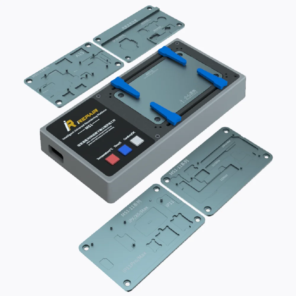 Многофункциональный Универсальный нагревательный стол iRepair MS1 для iPhone X 11 12 13 серии универсальная платформа распайки