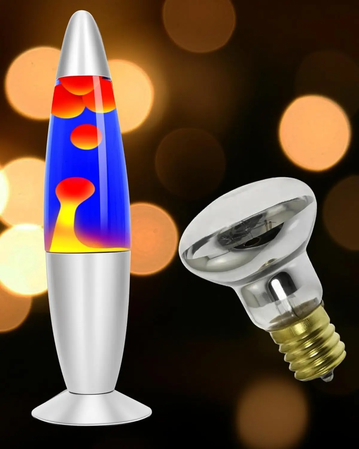 TSINYE Warm White Energy Saving Lava Lamp 30W Aluminum Reflector Bulb for High-Temp Experience Accessories Home Decor