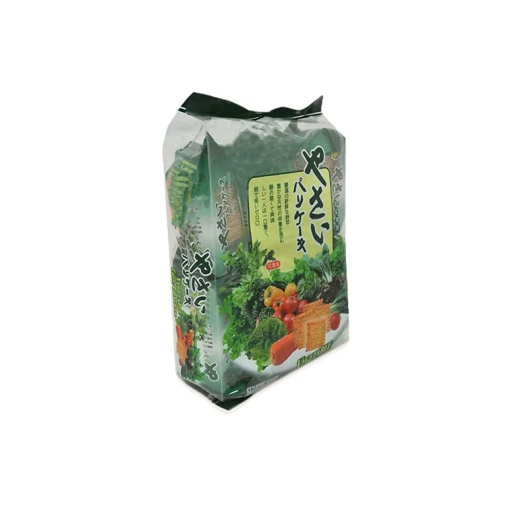 certification Organic Vegetable Snacks Crispy Veggie thin cracker