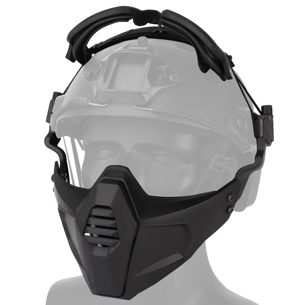 Tactical Mask Full Face Casco Tactico Combat Training Goggles Skull Hunting Gear Glasses Tactical Mask