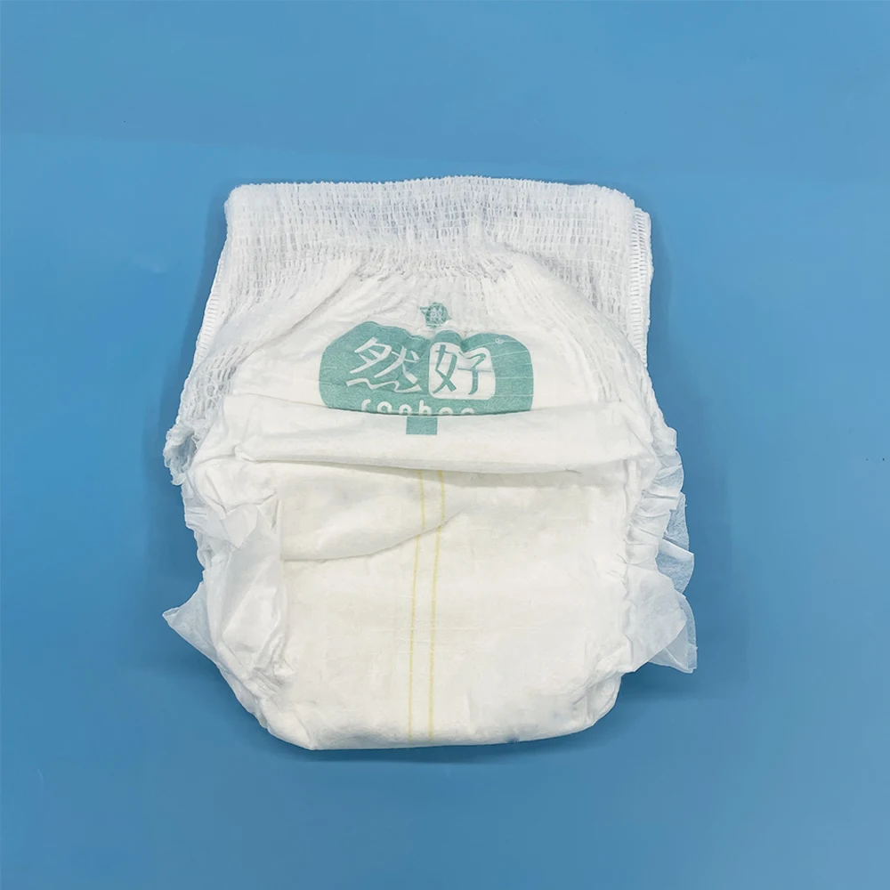 High Quality Absorbency XL Baby Diaper Pants Absorbent Pull up  Factory Wholesale Stocklot Featuring Fluff Pulp SAP
