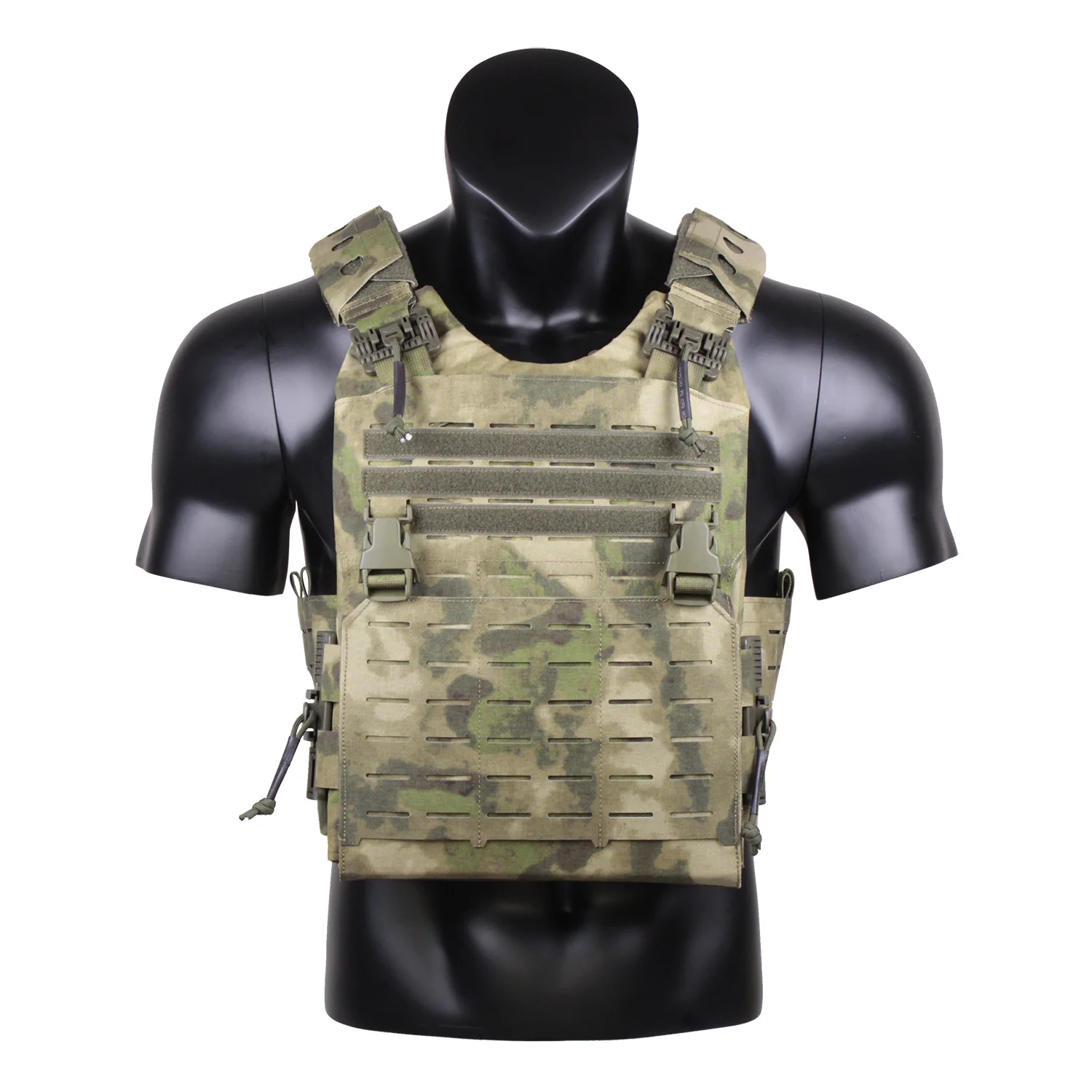 LSR Style Laser Cutting Process Field Test Plate Carrier Chaleco Tactico Tactical Vest Cover Camouflage Polyester Nylon Unisex