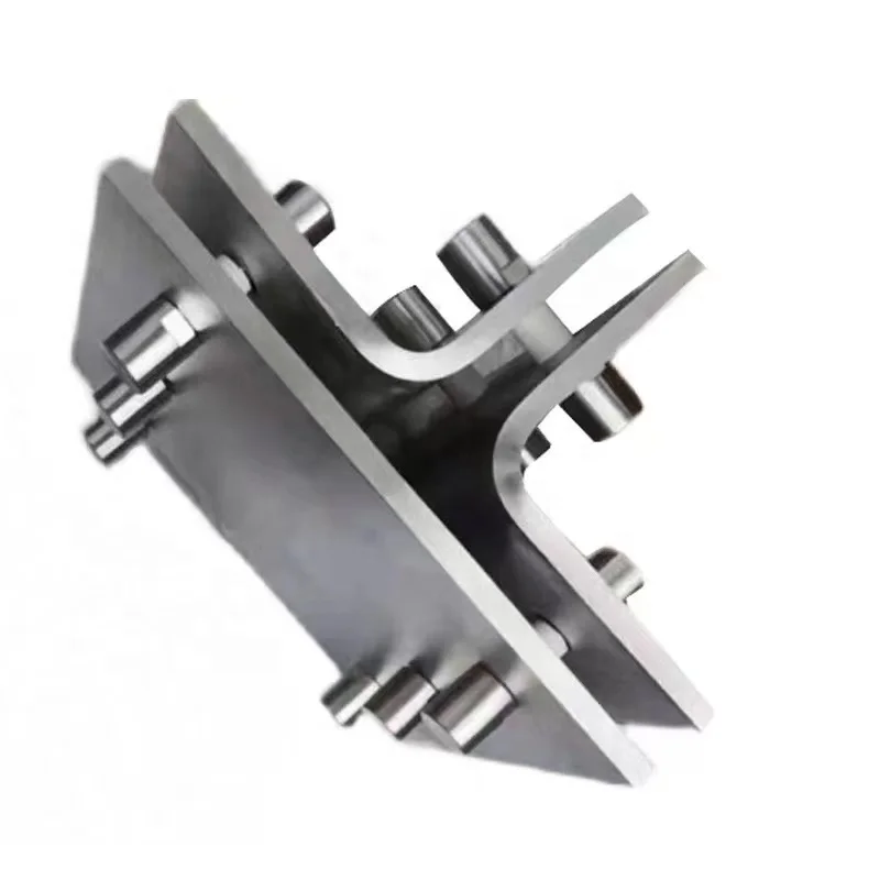 Stainless Steel plate laser cutting clamp 316 material spider fittings for bracing the glass wall bracing clamp