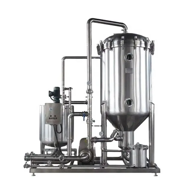 Large Diatomaceous Earth Filter System For Beer