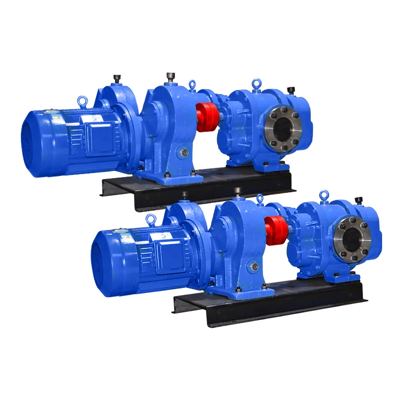Large flow insulated roots oil pump can transport high viscosity materials and molasses