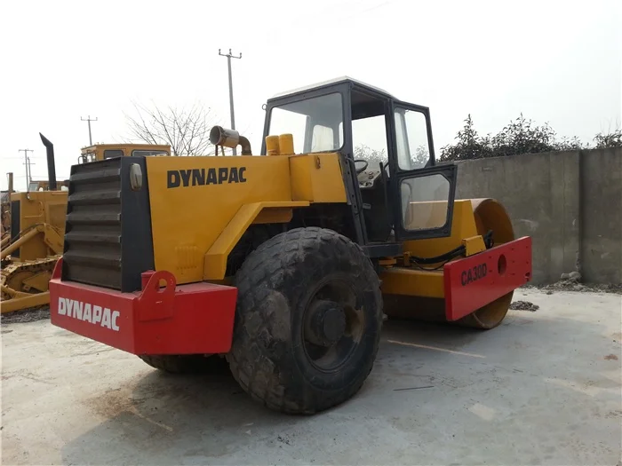 Оригинальный 14 тонн б/у atlas copco CA30D Вибрационный каток с овечка