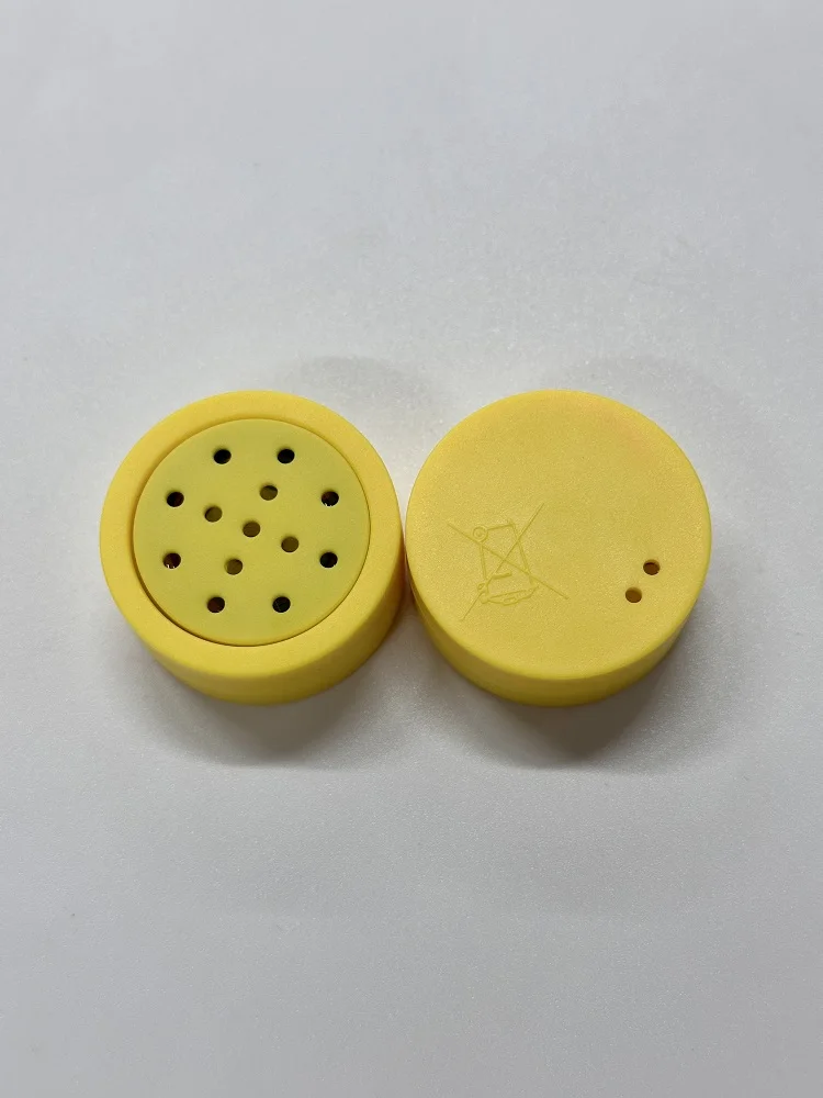 Customized Mini Round recorded Sound Squeeze Button Box Module for Audio Books Plush toys multi language voice music