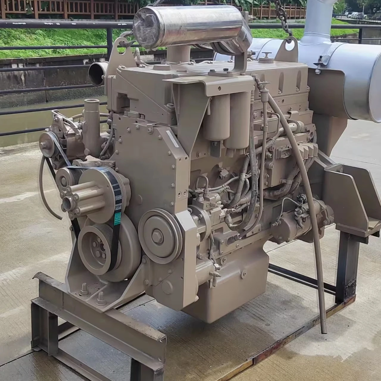 6D125 6D102 diesel engine assy for Excavator PC400-7 PC200-6 PC200-7 PC200-8 PC360-7 PC400-6 complete engine