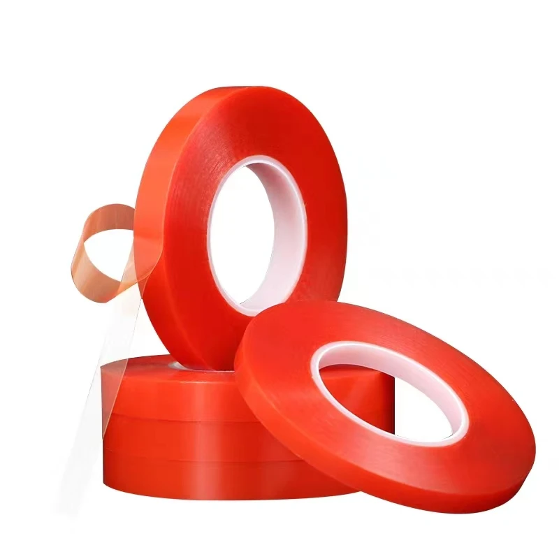 Double sided PET tape for automatic machinery