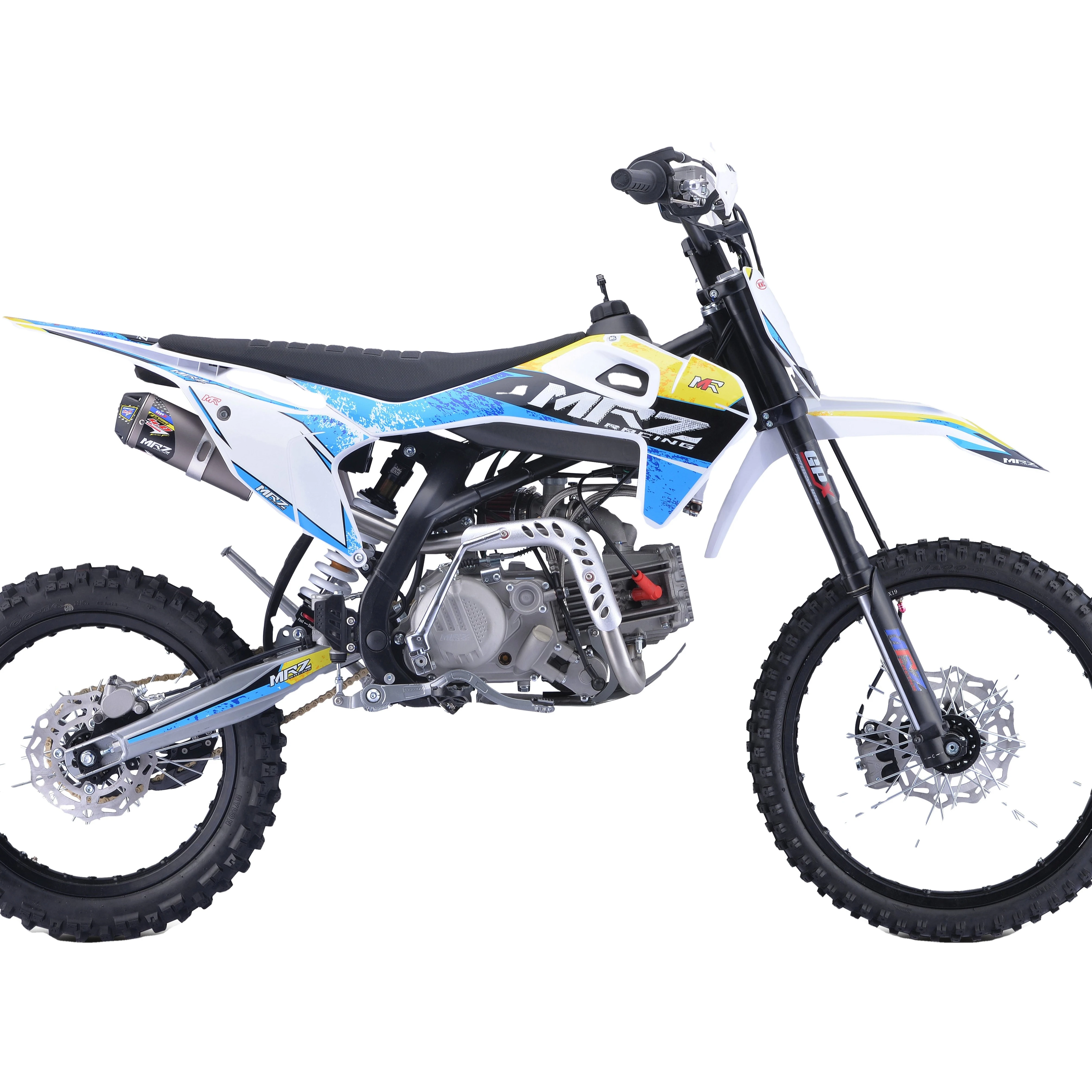 chinese Dirtbike 4 Stroke Big Wheel Dirt Pit Bike Gasoline Motorcycles 125 cc 50cc 250cc Air Cool Kick And Electric Start 2023
