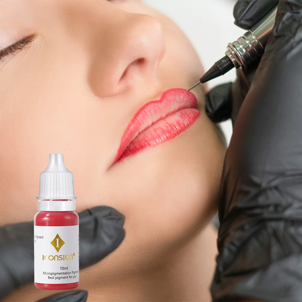 OEM Manufacturer Eyebrow Lips Micropigmentation Semi Cream Pigment Microblading Cosmetic Tattoo Ink Permanent Makeup Pigment