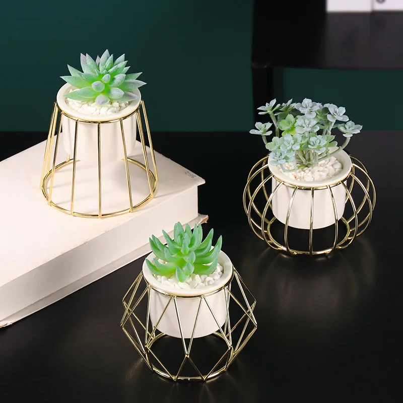 Amazon top seller bonsai plants desktop decoration Mini artificial succulent pot plants