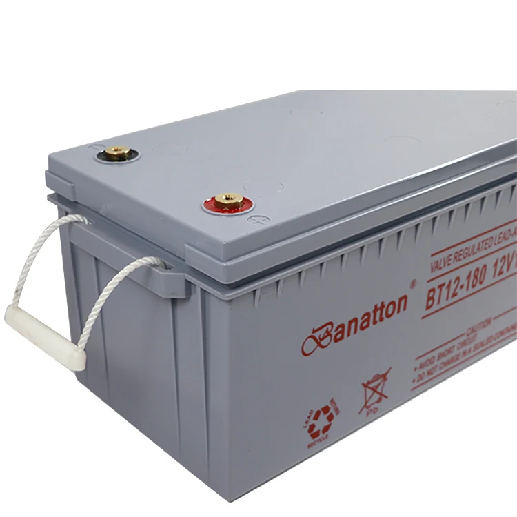 Banatton Bateria Baterias Solares Batterie Solaire 12V 180Ah Best Sale Lead Acid Battery  Accu Pil Batterie Au Plomb