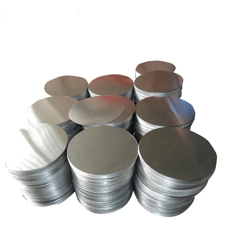 aluminum disc circle 1050 1060 1100 circular aluminum plate  for cookwares