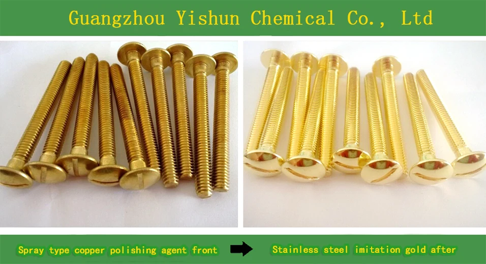 Titanium alloy brightener metal surface mirror treatment solution