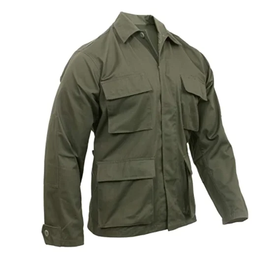 Tartical Security Combat Uniform Custom Summer Security Shirts Uniform Long Sleeve Security Uniforms Guard Set Army Green