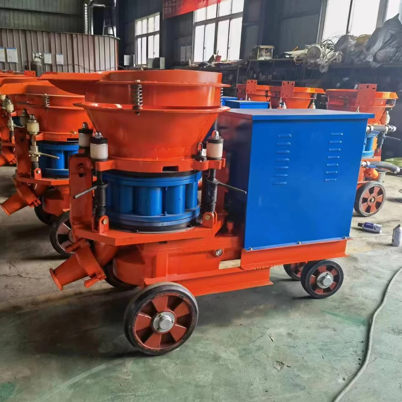 Concrete Spraying Machine Wet Shotcreting Machine Is is developed for the application of tunnel building mines and slopes