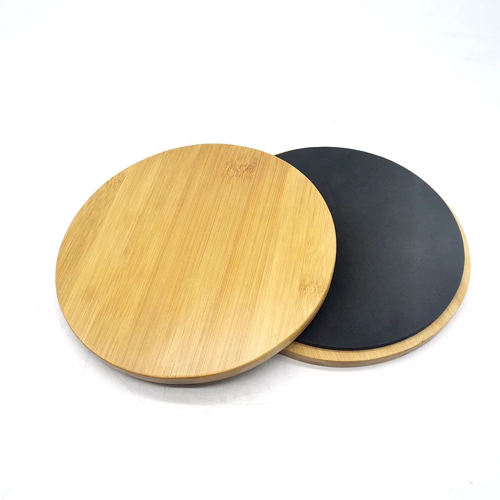 Wood Core Sliders Disc Style Environmental Bamboo New