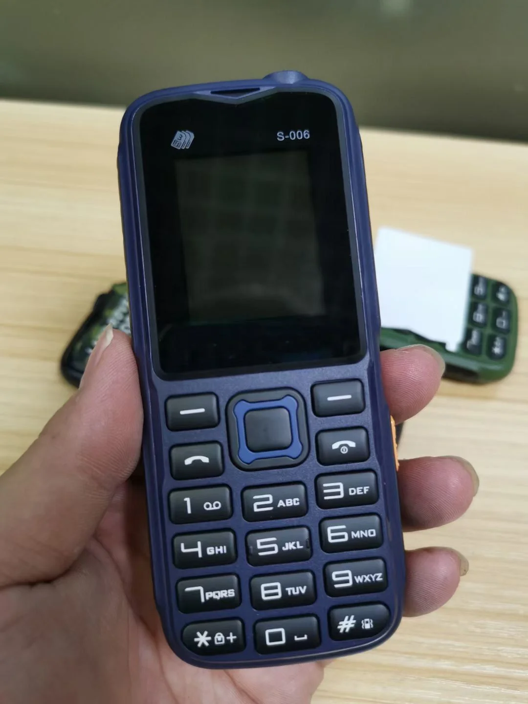 hot sellings 2023 S006 big battery rugged feature mobile phone with power bank