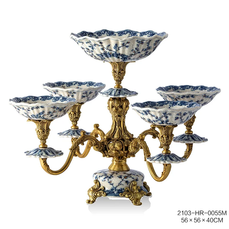 European American home restaurant fireplace home decoration ceramic angel two arms candlestick holder