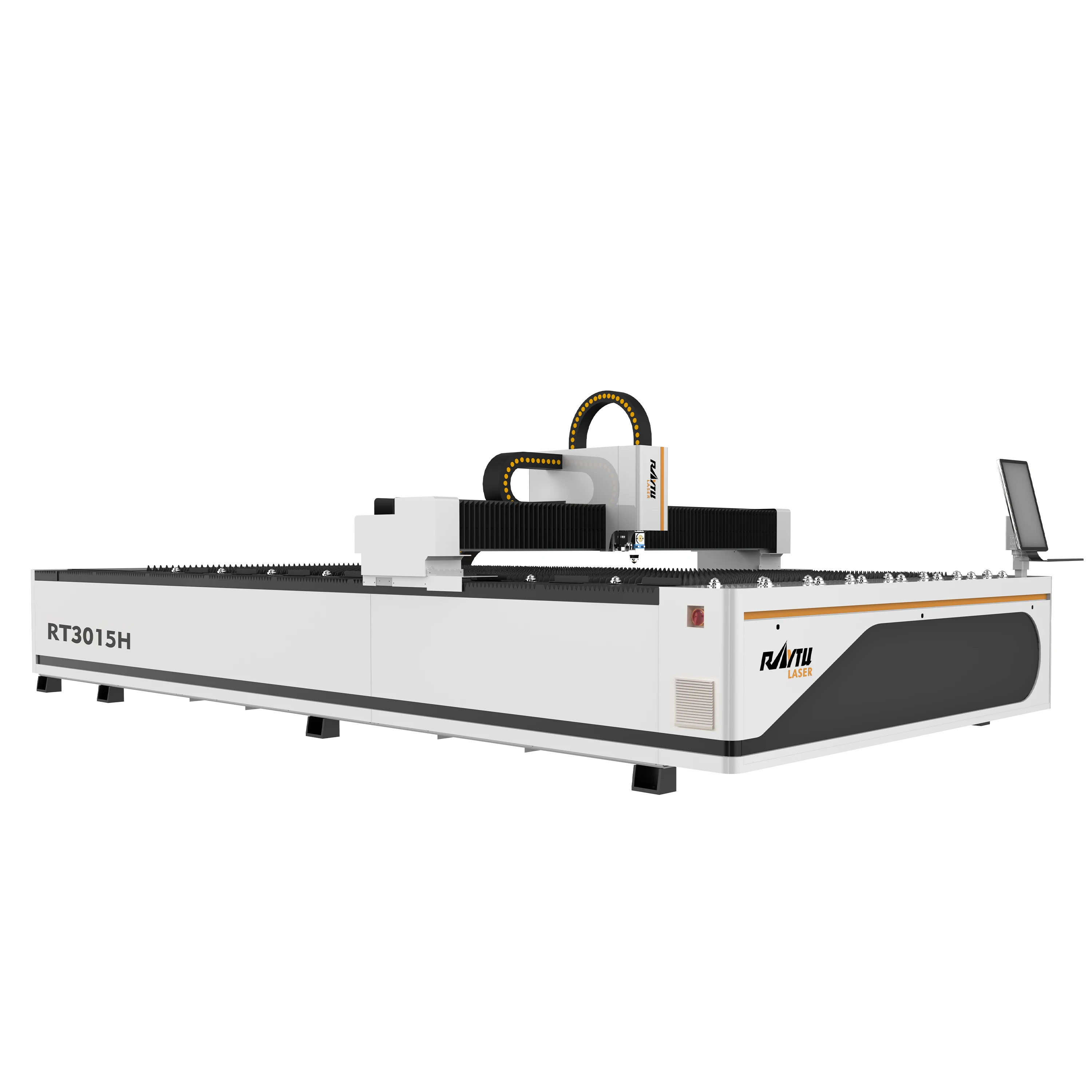 Economic model single table fiber laser cutting machine for SS AL and CS
