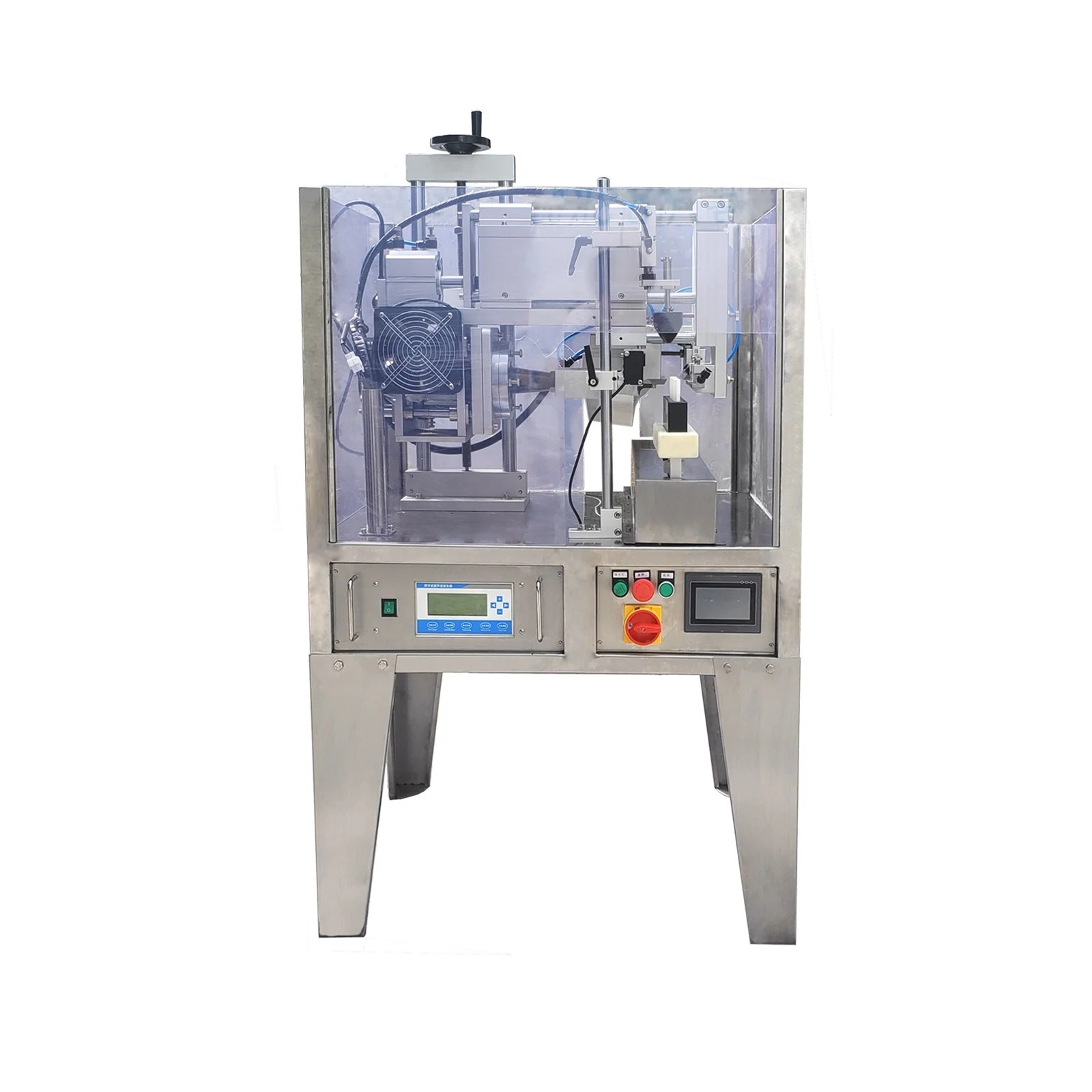 Horizontal type ultrasonic strip tube sealing welding machine