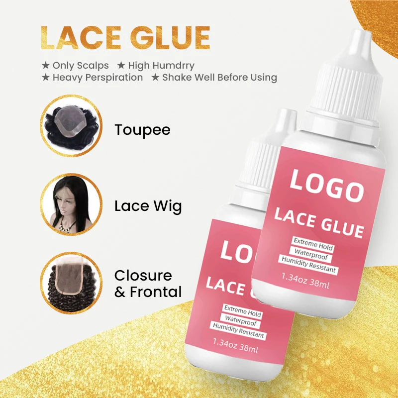 Wholesale Water Proof Sweat Resistant Latex Free Strong Extreme Hold Lace Glue Waterproof Strong Hold Extension Adhesive