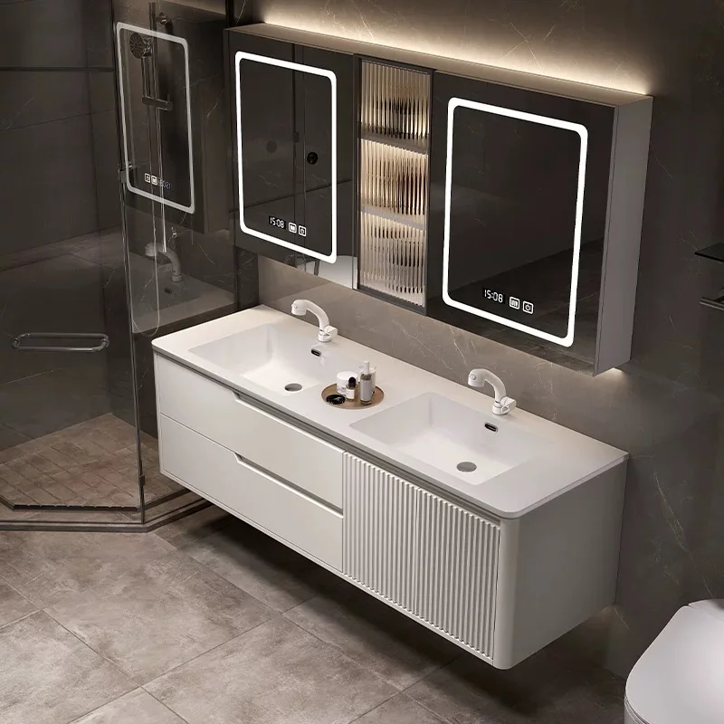 Hot Selling Products Luxury One Sink Bathroom Storage Cabinet Furniture  Washbasin Bathroom Vanity