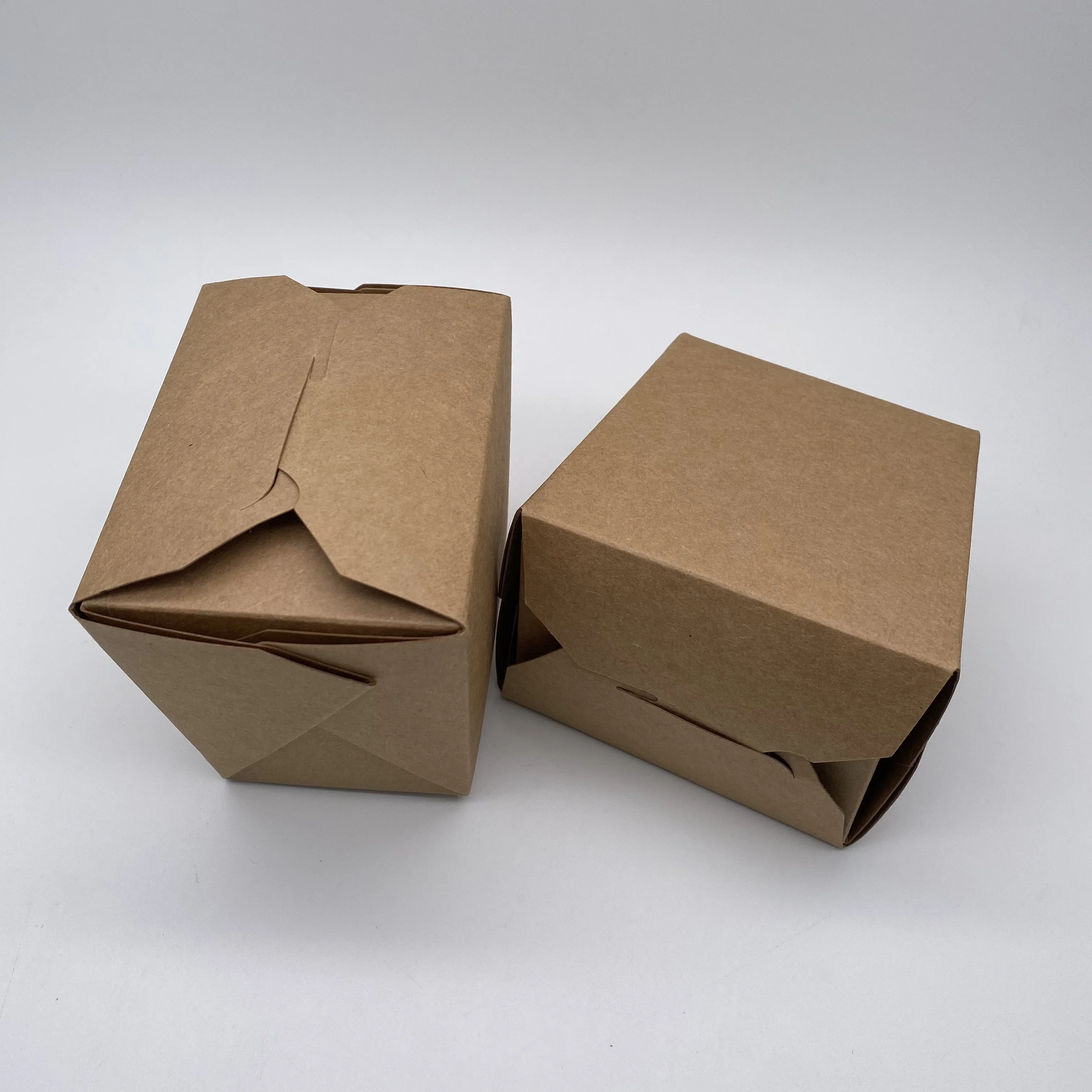 Kraft Paper Chicken Rice Cup Disposable Hamburger Box Fried Chicken Nuggets Food Storage Tools