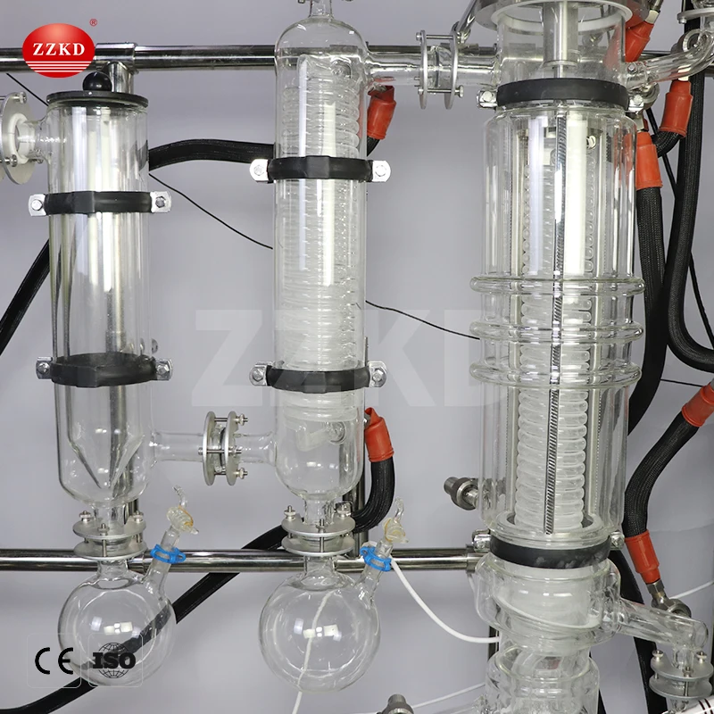 Essential Oil Distillation Equipment Wiped Film Molecular Distillation Thin Film Evaporator