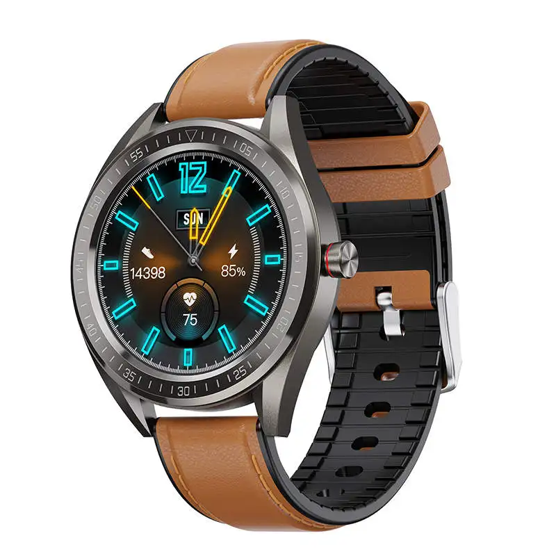 SN82 новый круглый циферблат Smartwatch в Индии мониторинг сна фитнес-трекер