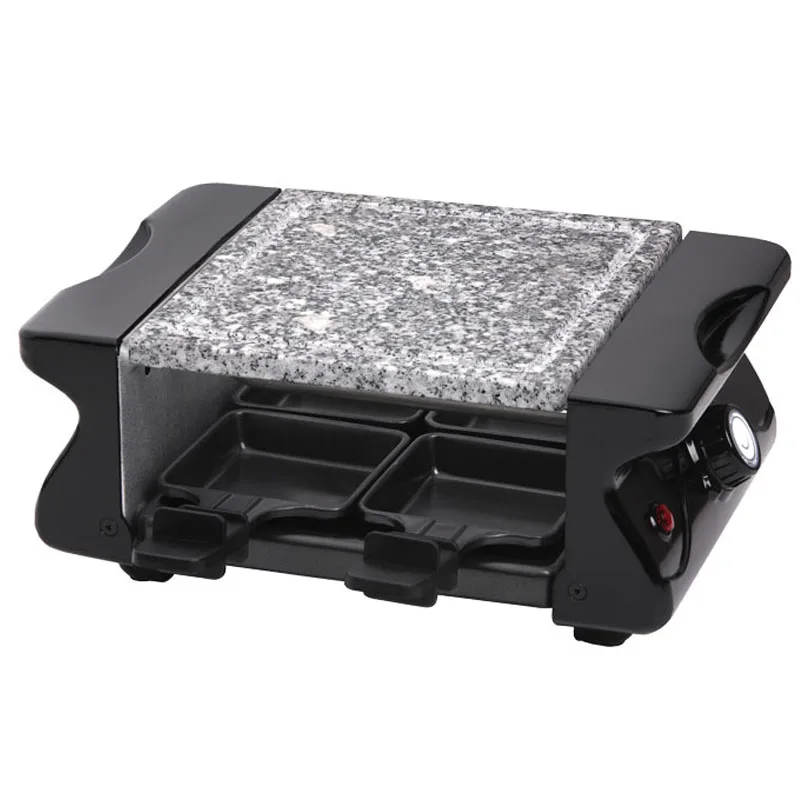 Electric baking grill tabletop Smokeless Korean Full Stone Plate Barbecue Machine Commercial Electric bbq grill