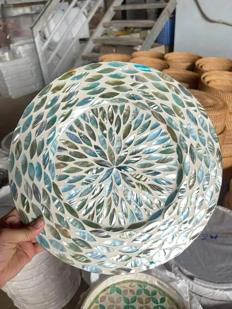 High Quality Bamboo Lampshade 02 A For Decoration Home and Livingroom Color Design Feature Weight ODM Viet Nam Manufacture