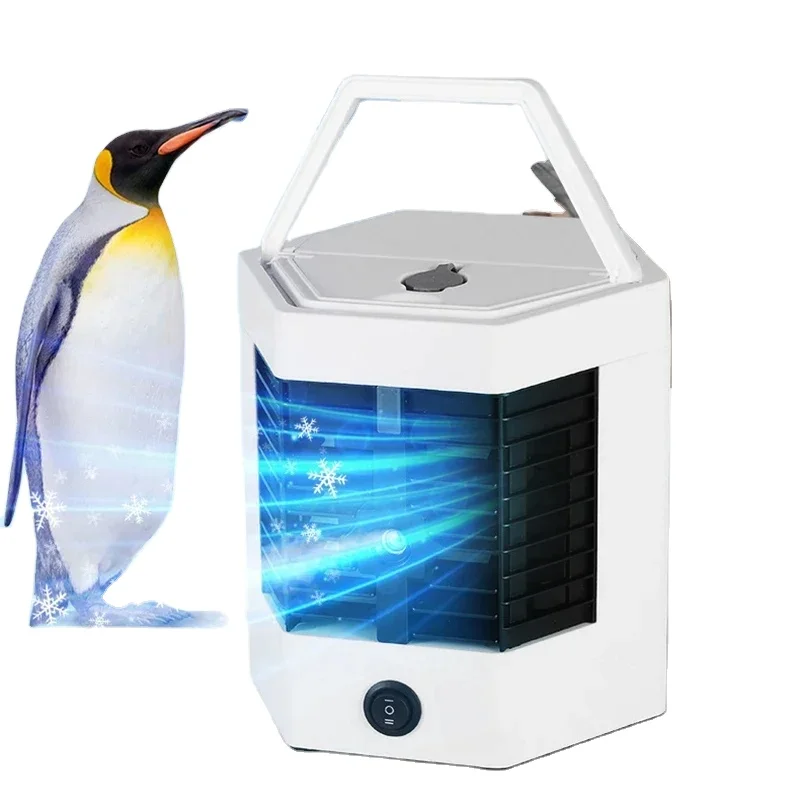 Portable Table Water Cooling Fan Water Air Mist Fan Cooler Mini Air Conditioner for Desktop