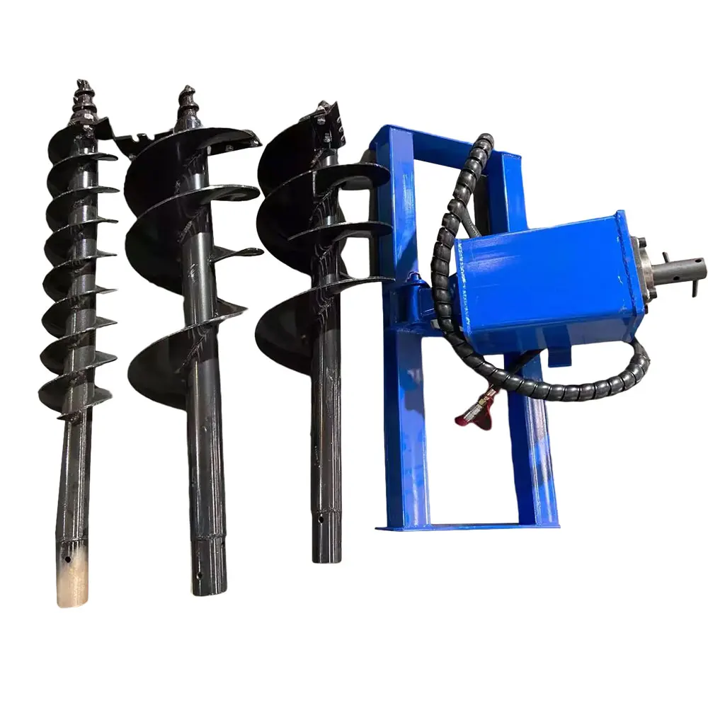 Professional Manufacturers Direct Selling Ground Post Hole Digger Machine Earth Auger Bit with Drill