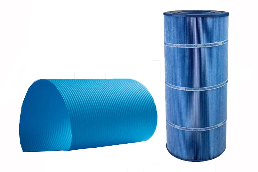 Factory customized F7 F8 F9 nanofiber cellulose air filter paper for car or heavy duty truck/air compressor/dust cartridge