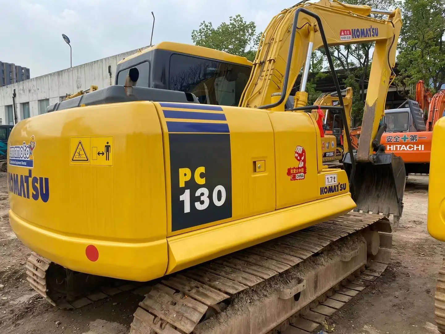 Komatsu PC130-7 13 ton Crawler excavator Used good condition excavator high quality excavator bulldozer backhoe type